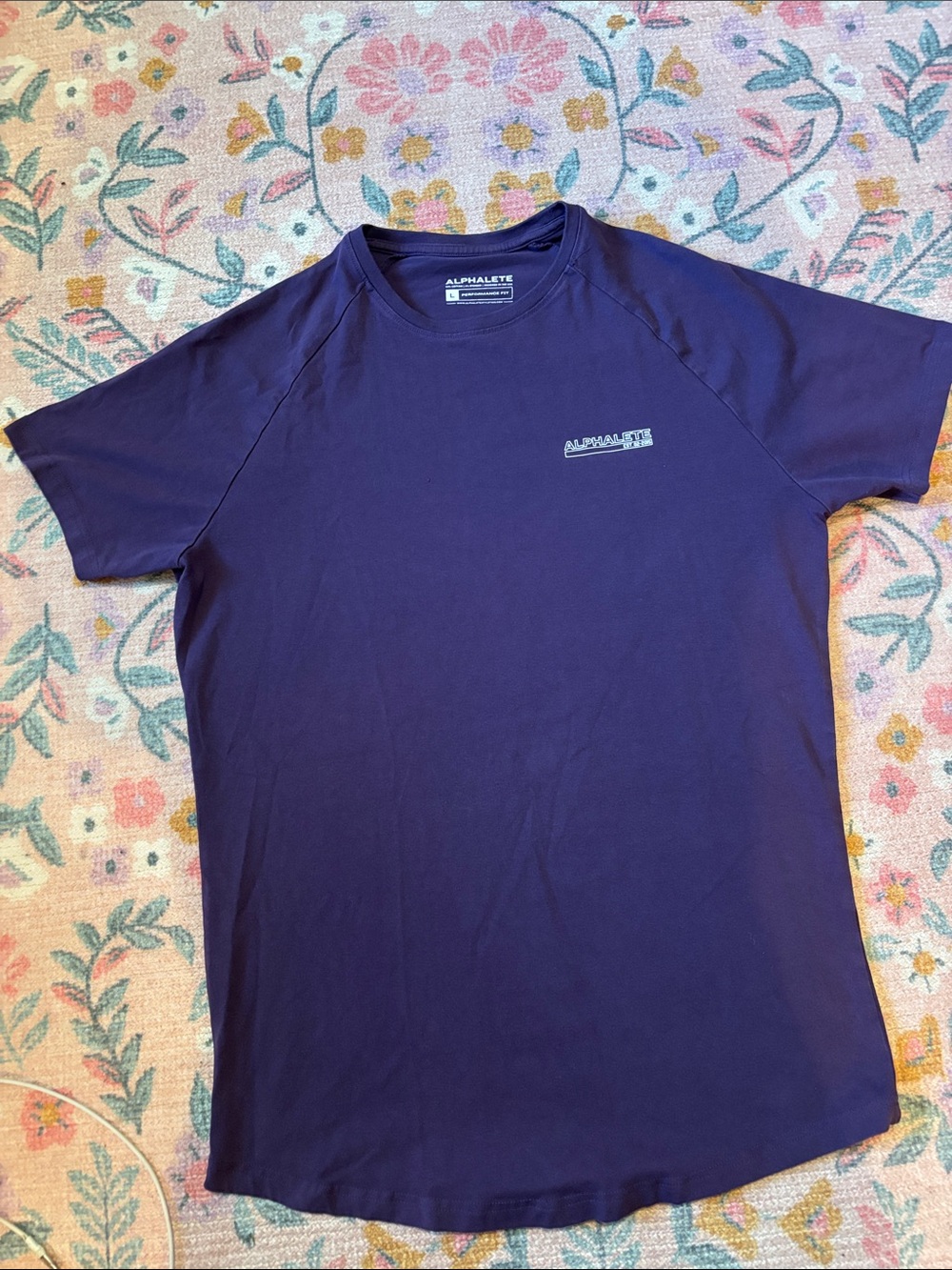 Alphalete Women's Short Sleeve Tee - Deep Navy